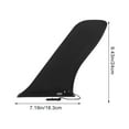 thumbnail image 4 of EeaseCA Surfboard Fin Paddle Board Fin Paddleboard Fin Surfboard Water Divider Surfboard Replacement, 4 of 7