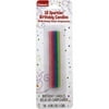 (6 Pack) Sparkler Birthday Candles, Assorted, 18ct