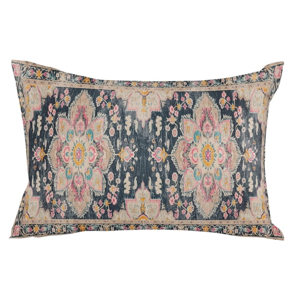 Abstract Contemporary Vintage Print Standard Size Pillow Cover, Pillowcase Protectors with Zipper, Breathable Decorative Throw Pillow Case Cover, Pillow Shams for Couch Sofa 20x26Inch