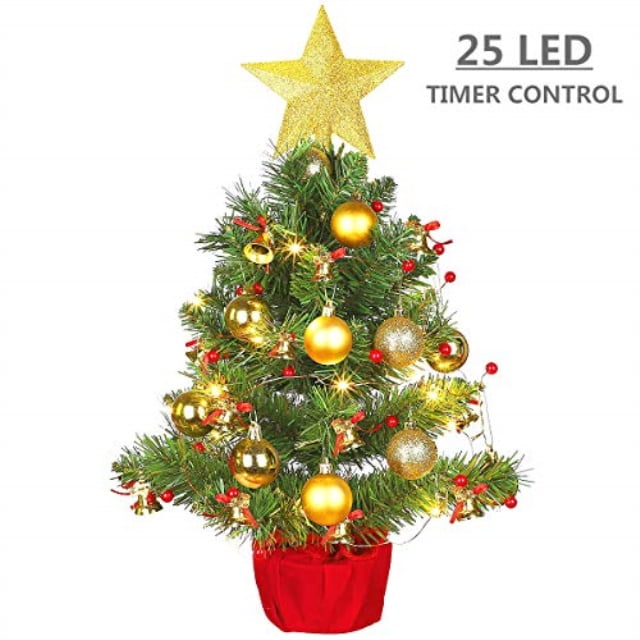 maoyue tabletop christmas tree, 20 inch artificial christmas tree