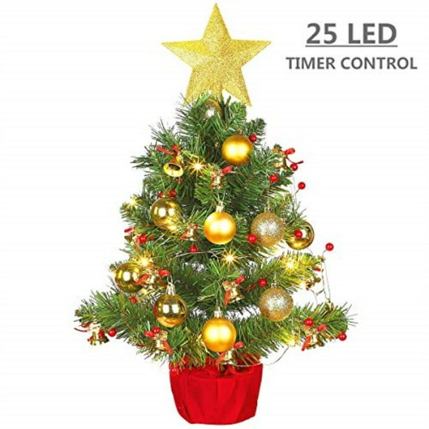 maoyue tabletop christmas tree, 20 inch artificial christmas tree