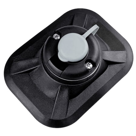 Zecic Fish Rod Holder Mount Base Kayaks Mounting Base with 2 Screws for Canoes