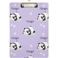 thumbnail image 2 of FMSHPON Hand Drawn Pandas Pattern Clipboard Hardboard Wood Nursing Clip Board and Pull for Standard A4 Letter 13x9 inches, 2 of 8