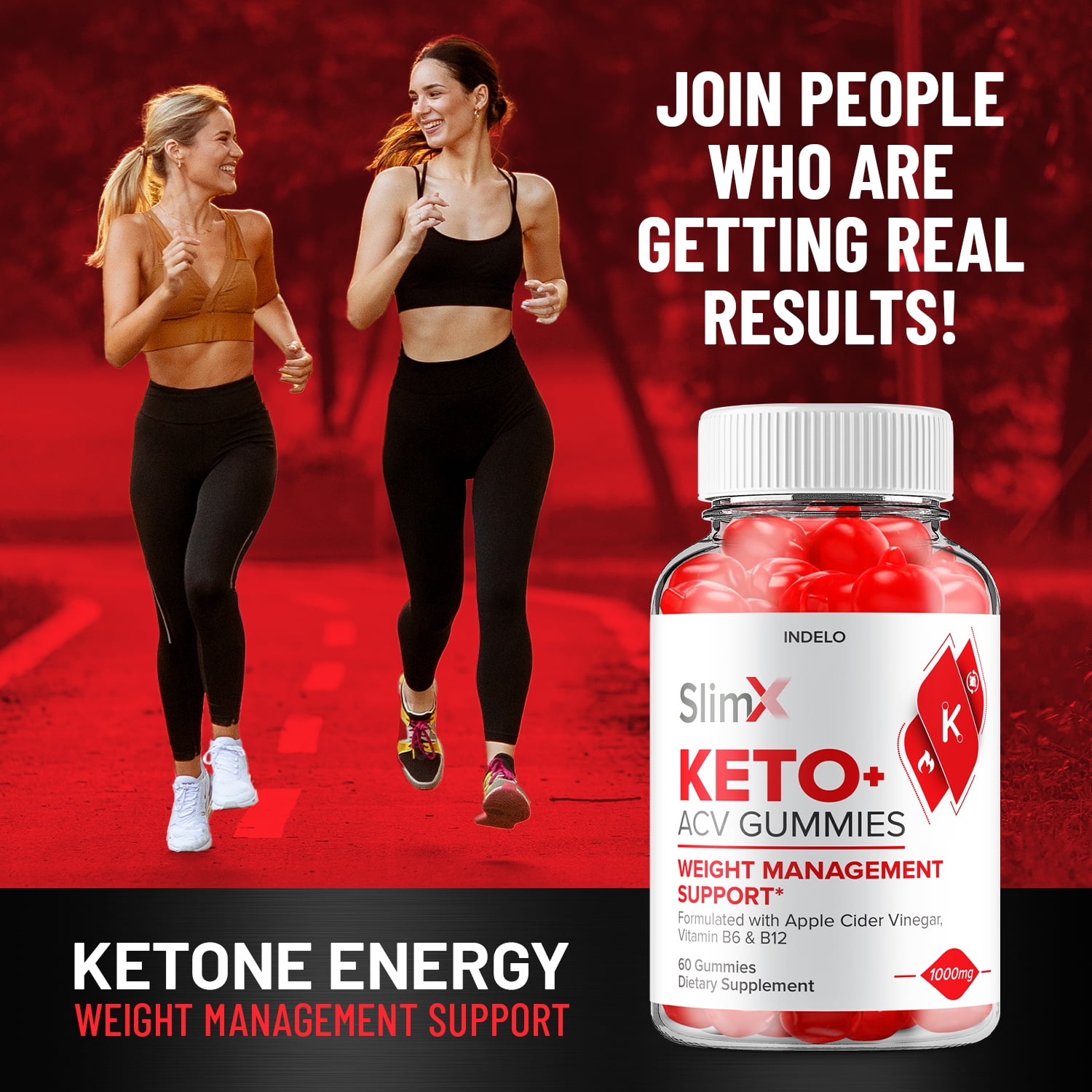 (2 Pack) SlimX Keto ACV Gummies - Apple Cider Vinegar Supplement for Weight Loss - Dietary Supplements for Weight Management & Metabolism (120 Gummies)