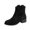 Black, variant on Women's Orthopedic Pull On Ankle Boots, Matte Suede Chelsea Booties, Low Block Heel Daily Wedding Outdoor Casual Short Boots Black