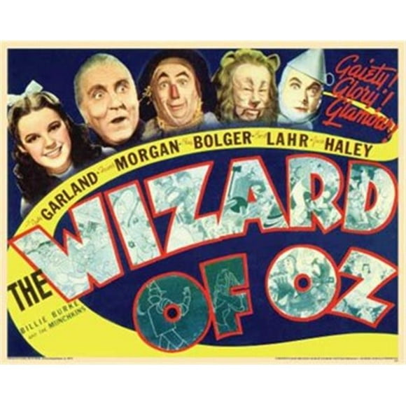 LIEBERMANS IMPSX0123R Wizard of Oz - Retro - Poster (20x16)