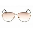 thumbnail image 2 of Tom Ford Brown Gradient Pilot Unisex Sunglasses FT0823 48G 61, 2 of 2