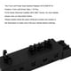 thumbnail image 5 of Sidaley Ajuste del asiento eléctrico de 8 vías del lado del conductor delantero izquierdo interruptor reclinable apto para para Vehículos, repuestos y accesorios Mis Sidaley VI014335-00B, 5 of 6