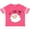 Football Pink and White, variant on Inktastic I Love Ewe- cute sheep Boys or Girls Toddler T-Shirt