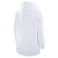 thumbnail image 3 of Women's G-III 4Her by Carl Banks White Philadelphia Flyers Team Logo Tri-Blend Fleece Pullover Hoodie, 3 of 3