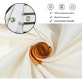 thumbnail image 4 of Boho Mid Century Shower Curtain, Minimalist Abstract Arch Simple Sun Modern Beige Machine Washable Waterproof Fabric for Bathroom Decor Bathtub with 12 Hooks 72x72, 4 of 6