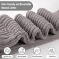 thumbnail image 5 of Slouch Socks Women 4 Pairs Knee High Scrunch Cotton Soft Knit Cushion Extra Long Socks, 5 of 8