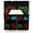 Black, variant on Swag Valances for Windows, Green Game Controller Kitchen Valance Rod Pocket Window Treatment, Modern Art Gaming Handheld Black Bathroom Swag Curtain Panel for Living Room, 56 x 36 inch