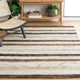 thumbnail image 2 of SAFAVIEH Marbella Wardell Striped Area Rug, Brown/Beige, 8' x 10', 2 of 6