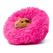 Paw Inspired Furr-O Burrowing Pet Bed for Guinea Pigs, Hamsters, and Other Small Animals (Pink)