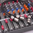 thumbnail image 4 of 3Pin XLR Female to Dual XLR Male Patch Y Cable Balanced Microphone Splitter Cord, 4 of 8