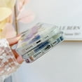 thumbnail image 6 of for iPhone 11 pro max Purple Flowers case Protective Clear Soft TPU Flexible Rubber Pressed Dry Real Flowers Case Blue White Flower, 6 of 13
