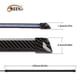 thumbnail image 2 of Colored Carbon Fiber Tail Light LED Tail Light High Mounted Stop Light TricolorColor, 2 of 4