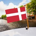 thumbnail image 7 of Tarmeek Denmark National Flag 3x5 Ft, Flag of Denmark Flags Bunting, Soccer Party Decorations, Double Sides Flag Bunting for Restaurant Bar Garden Decor Danish Flag, 7 of 7