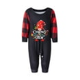 thumbnail image 2 of Nituyy Matching Family Christmas Pajamas Set Hoodie Pajamas Reindeer Jumpsuit Romper Holiday Pjs One Piece Hooded Sleepwear, 2 of 7