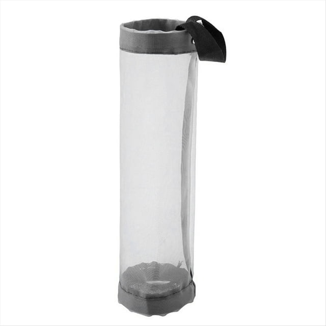 Soporte para Bolsas de Comestibles para el Hogar, Soporte para Pared, Dispensador de Bolsas de PláStico, Almacenamiento Colgante, Bolsas de Basura, Gris