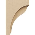 thumbnail image 3 of 5"W x 10"D x 15"H Classic Helena Rough Cedar Woodgrain TimberThane Corbel, Primed Tan, 3 of 6