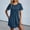 Navy, variant on jtjvou Swimsuit Coverup for Women 2026 Short Sleeve Bathing Suit Cover Ups Beach Summer T-Shirt Dresses with Pockets Black XXL