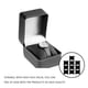 thumbnail image 4 of Guardurnaity 10 piezas, portátil para hombre y mujer, cojines para reloj, reloj de para el hogar, brazalete, soporte para collar, organizador Ropa, zapatos y accesorios Miscelánea Negro Guardurnaity AP015780-04, 4 of 6
