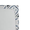 thumbnail image 2 of Ambesonne Traditional Fitted Sheet, Victorian Petals, Queen Size, Blue Black White, 2 of 2