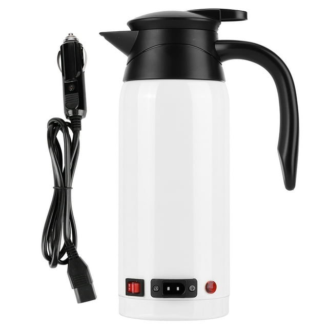 Ccdes 800ml High‑Capacity Kettle, Portable Electric Kettle, 12V‑24V Easy To Operate For Travel Car Use Outdoor