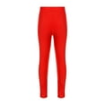 thumbnail image 2 of Vxuxlje Girls Athletic Dance Leggings Basic Yoga Jeggings Pants Active Dance Tights Sports Leggings Activewear Red 16, 2 of 7