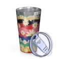 thumbnail image 2 of 16oz Tumblers Pioneer Flower Stainless Steel Vacuum Insulated Double Wall Travel Tumbler Cups Mug with Lid and Straw,Cleaning Brush for Coffee,Tea, 2 of 4