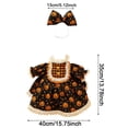 thumbnail image 3 of EaseDay Porch Goose Halloween Outfit Autumn Pumpkin Dress Clothes for 23 Inch Front Porch Goose Decor with Cute Head Bow Included Festive Holiday Set, 3 of 6