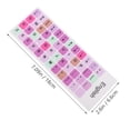 thumbnail image 3 of Yuan 2 Sheets Keyboard Decorative Sticker Universal English Keyboard Sticker Decal, 3 of 9