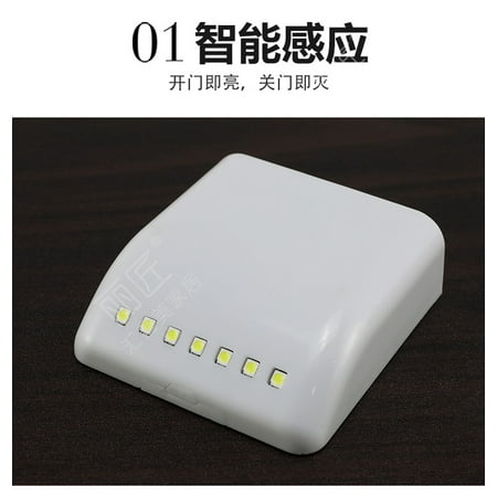 

Hinge LED Sensor Light Night Lamp Kitchen Inner Hinge Drawer Cupboard Wardrobe Closet Under Cabinet Light