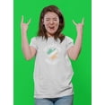 thumbnail image 3 of St Patricks Day Shenanigans Malarkey Distressed Irish Flag Clover Mens Tri-Blend T Shirt, 3 of 5