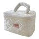 thumbnail image 2 of Bolsa de cosméticos de algodón de plumón de gran capacidad para mujer bolsas de maquillaje para vacaciones (blanco) Ndcxsfigh Para Estrenar, 2 of 5