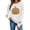 White A, variant on Enjoytime Women's Sweatshirt Halloween Pumpkin Print Long Sleeve Pullover Top Fall Fashion Lightweight Casual Sweatshirts