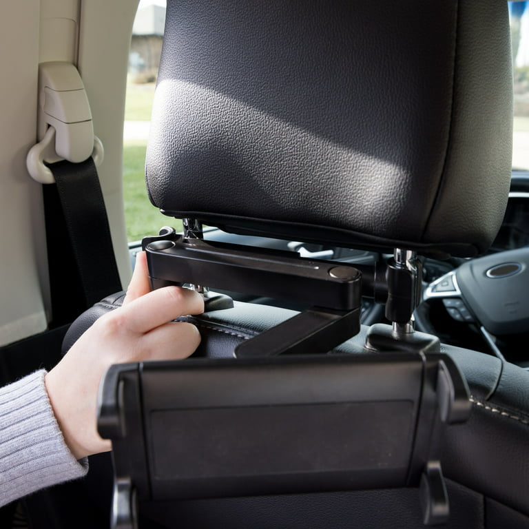 Auto Drive Pivoting Tablet & Phone Holder, Headrest Mount, Black