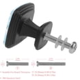 thumbnail image 2 of 4 Pcs Square Cabinet Handle Cupboard Knob Drawer Pulls Handle Skull Drawer Knobs with Screws Furniture Decoration, 2 of 5