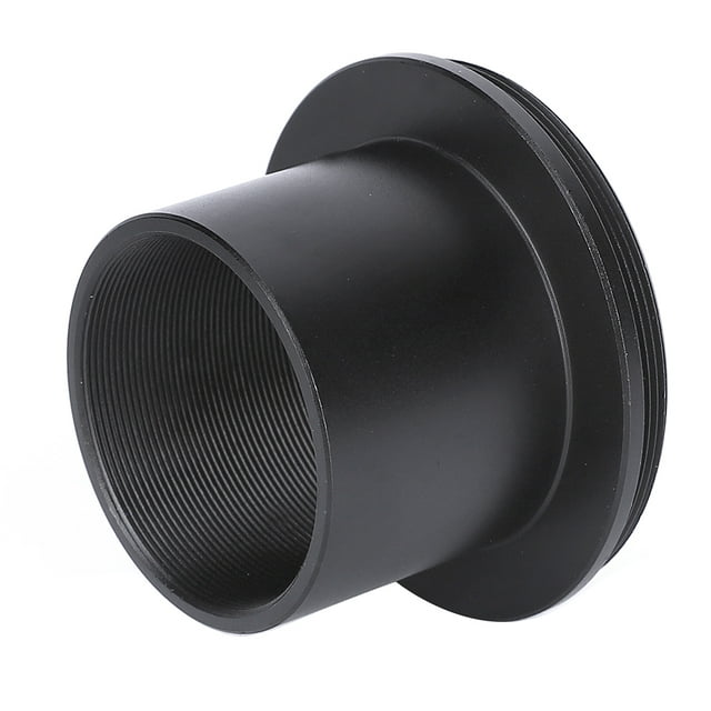 Adaptador de montaje en anillo en T para telescopio astronómico, rosca M42 x 0,75 de 1,25 pulgadas, tubo de extensión negro