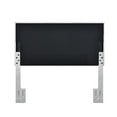 thumbnail image 3 of Horizontally Channeled Full or Queen Headboard in Platinum Gray Fabric, 3 of 6