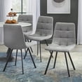 thumbnail image 2 of TMS Rho Indoor Dining Chairs, Set of 4, Gray, 2 of 6