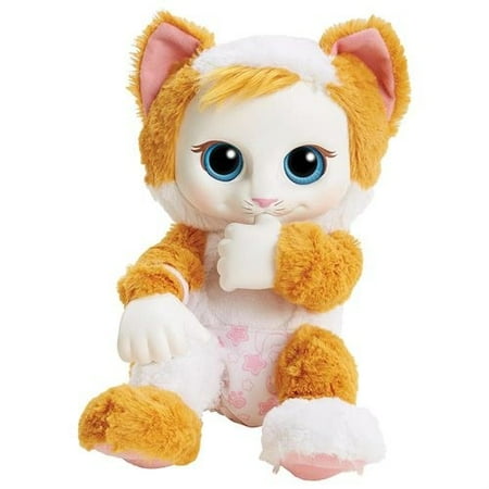Animal Babies 9 Inch Plush With Nurturing Accessory Baby Calico Animal Babies 9 Inch Plush With Nurturing Accessory Baby Calico Kitten
