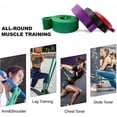 thumbnail image 5 of Brillar Bandas de resistencia para fitness, bandas elásticas para culturismo, bandas de ejercicio, bandas de resistencia para culturismo deportivo, bandas elásticas para fitness con anclaje, 5 of 5