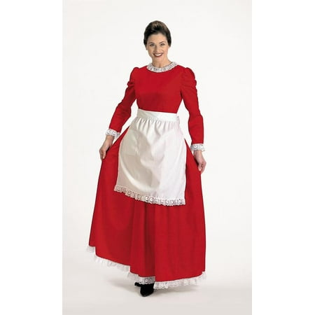 2 Piece Soft Red and White Mrs. Clause Christmas Charmer – Size XX Large