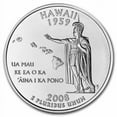 thumbnail image 2 of 2008-P Hawaii Statehood Quarter 40-Coin Roll BU, 2 of 3