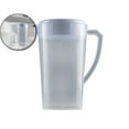 thumbnail image 1 of Dvruxg 3L Water Pitcher with Lid, Unbreakable Plastic Iced Tea Juice Lemonade Jug Kettle Container Leakproof Lid BPA Free Fridge Door Water Jug for Home Kitchen, 1 of 5
