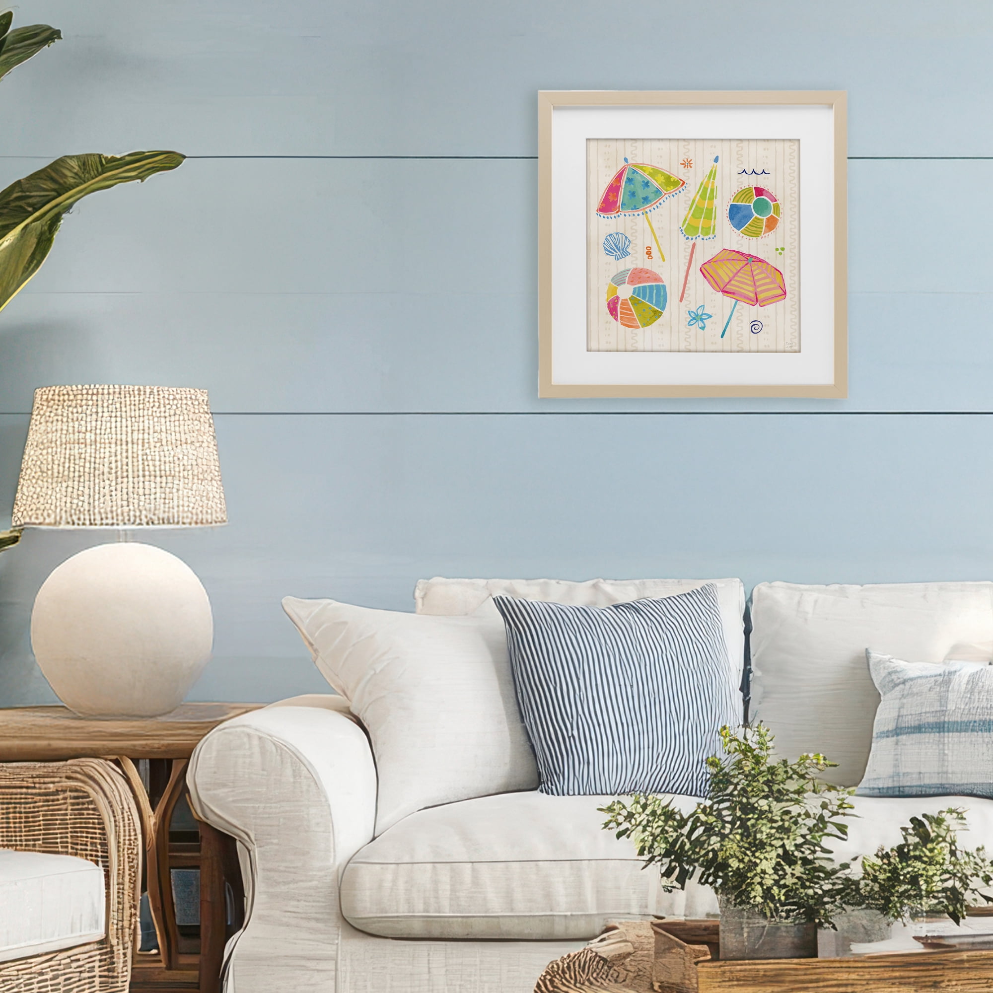 Stupell Industries Fine In The Sunshine Birch Framed Print Under Glass, design by Dina June