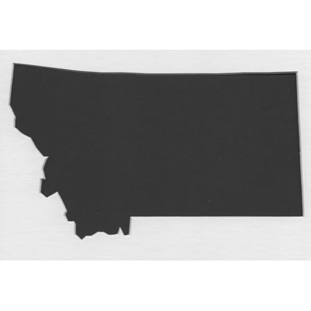 Pack Of 5 Montana State Stencils Made From 4 Ply Mat Board 18x24